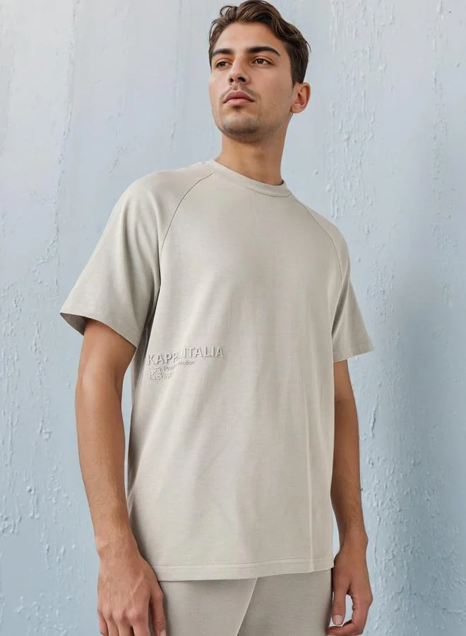 Kappa Kappa Logo Embossed T-shirt